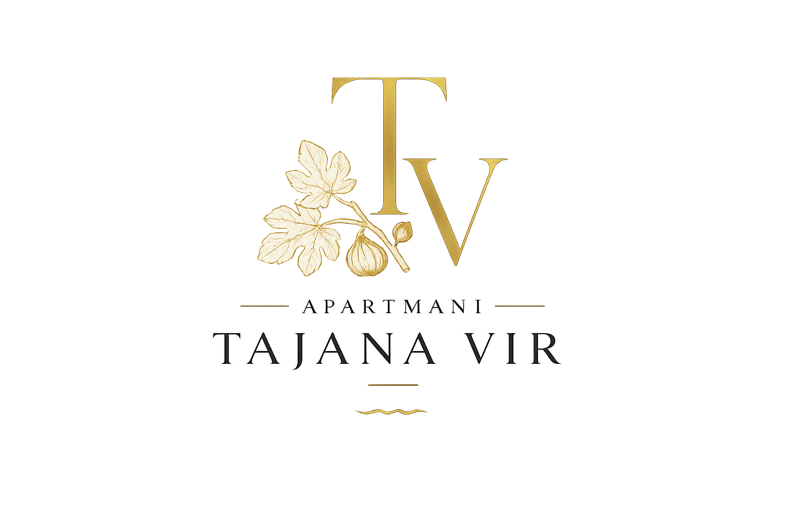 Logotip Apartmana Tajana Vir na otoku Viru